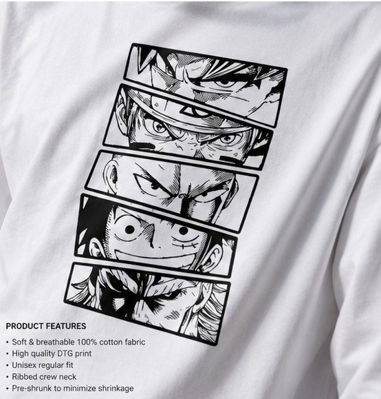 Anime Main Character T-Shirt