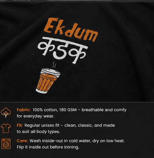 Ek Dum Kadak T-Shirt