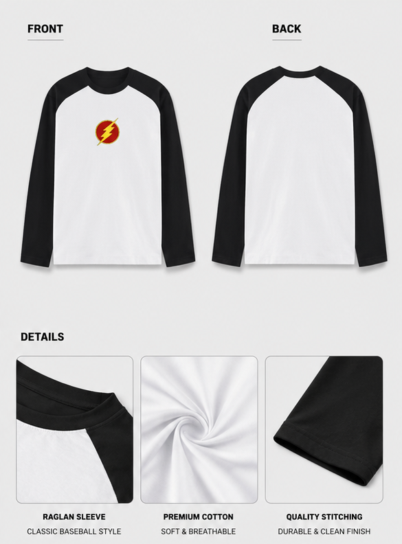 Flash Raglan T-Shirt