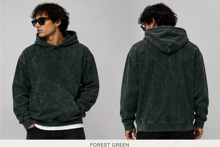 Acid Washed Hoodie