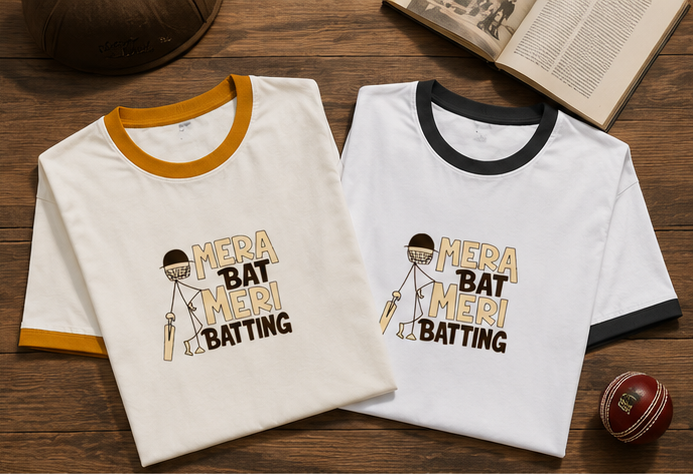 Mera Bat Meri Batting T-Shirt